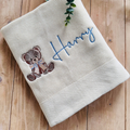 Personalised Teddy Bear Blanket