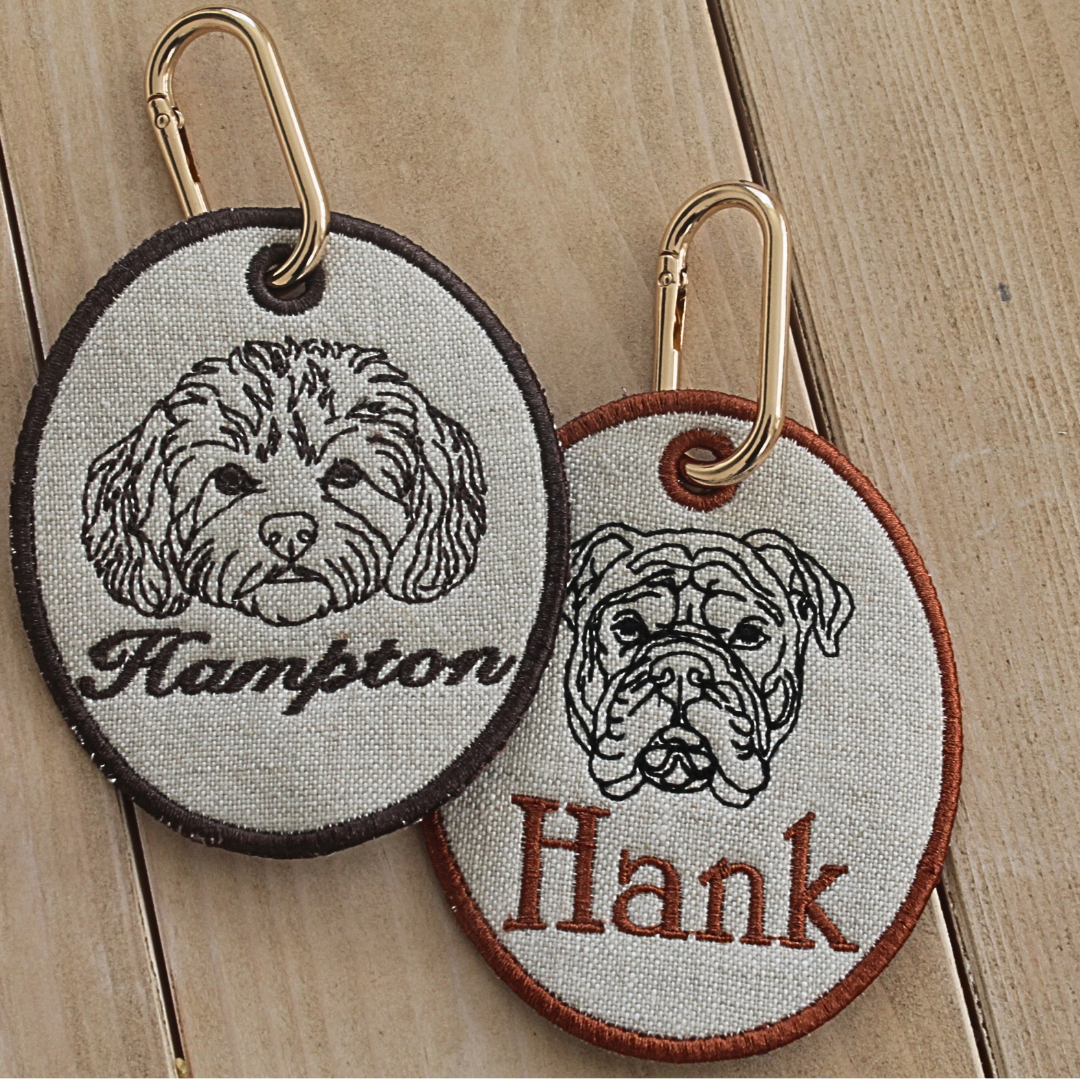 Custom Pet Face Bag Charm