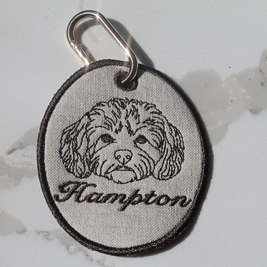 Custom Pet Face Bag Charm