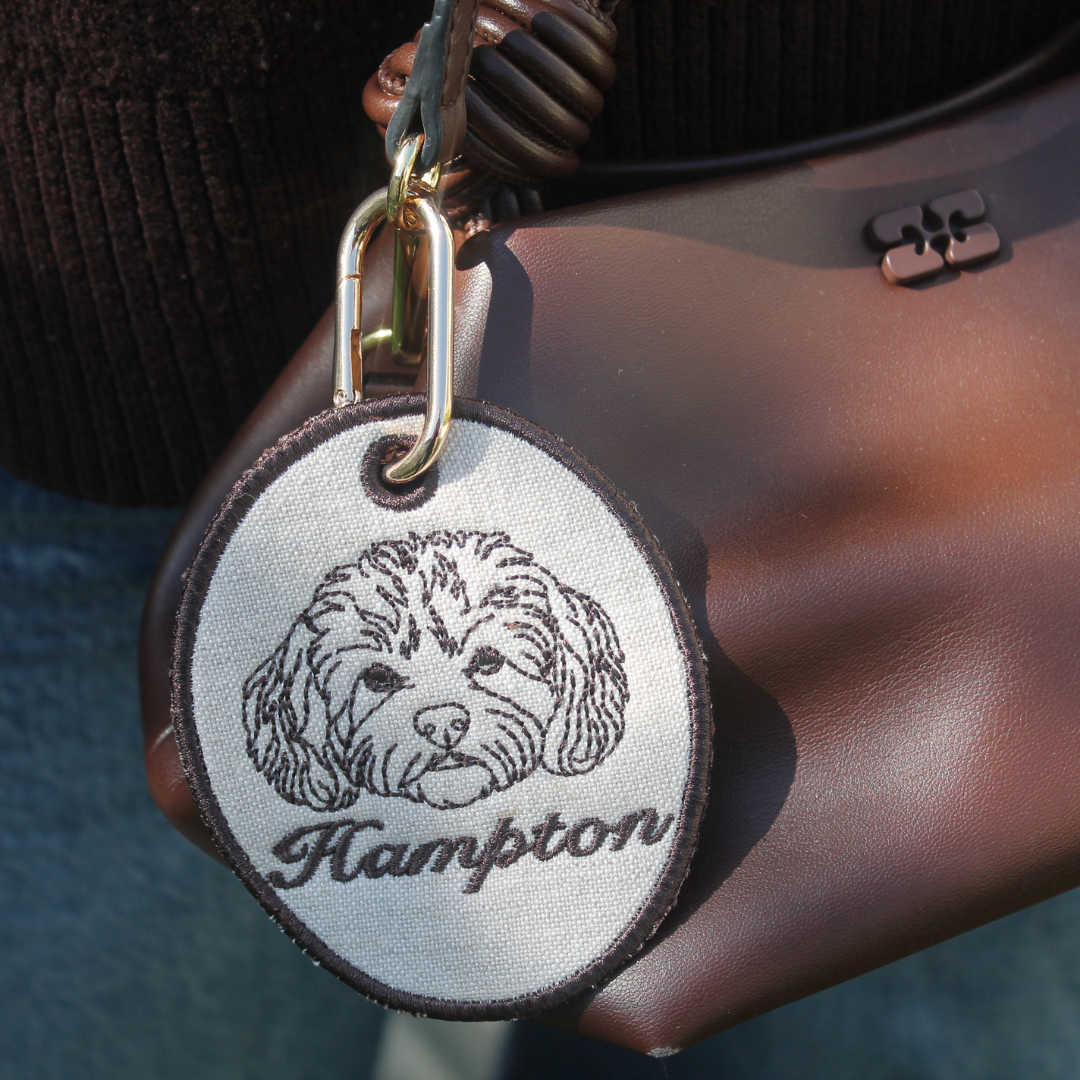 Custom Pet Face Bag Charm