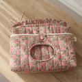 Handmade Wipes and Dipes Ruffle Pouch