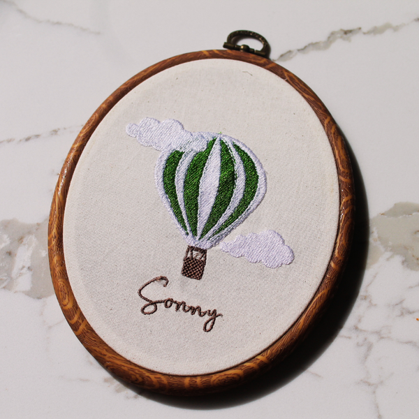 Hot Air Balloon Wall Hanging