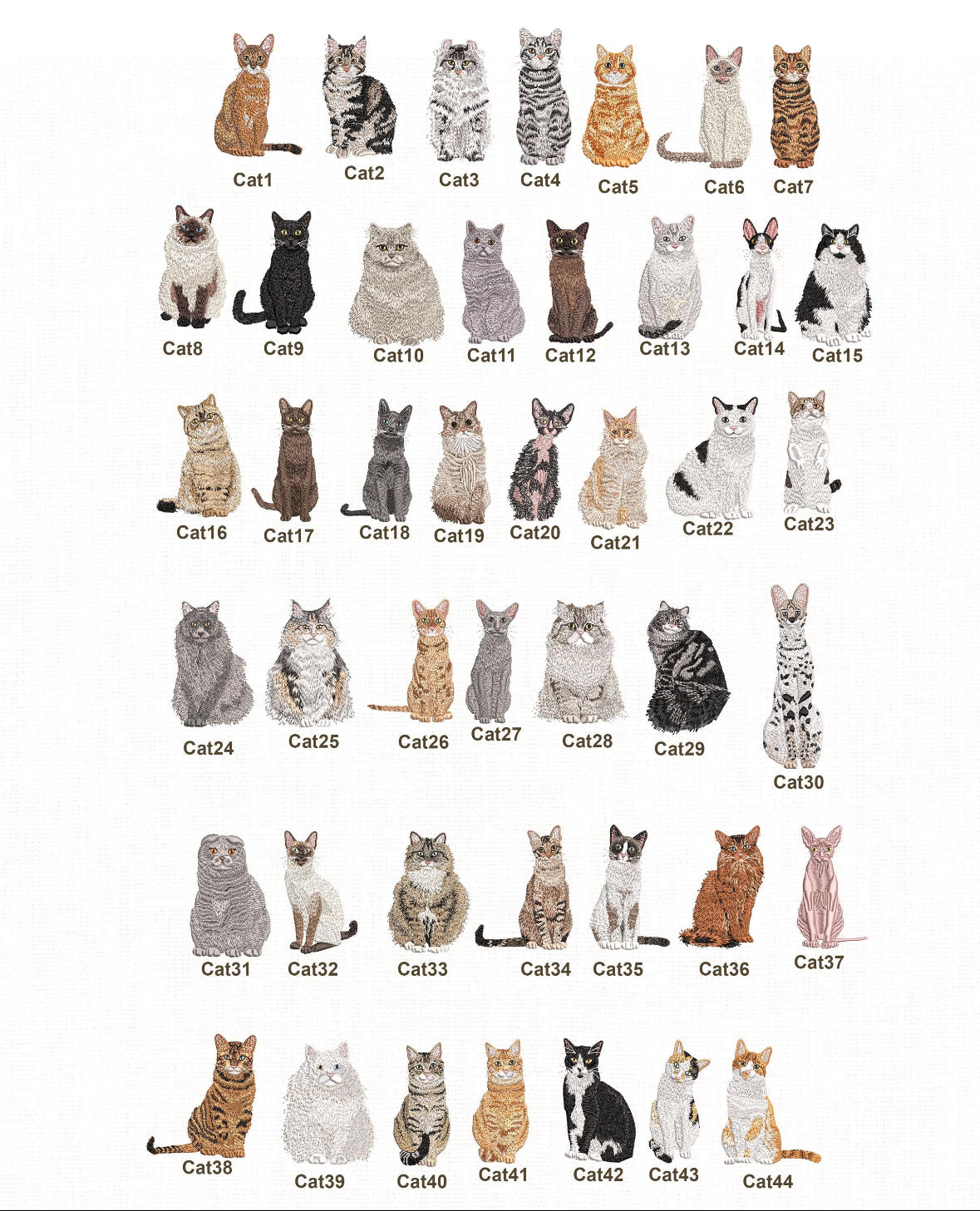 Custom Embroidered Pet Ornament