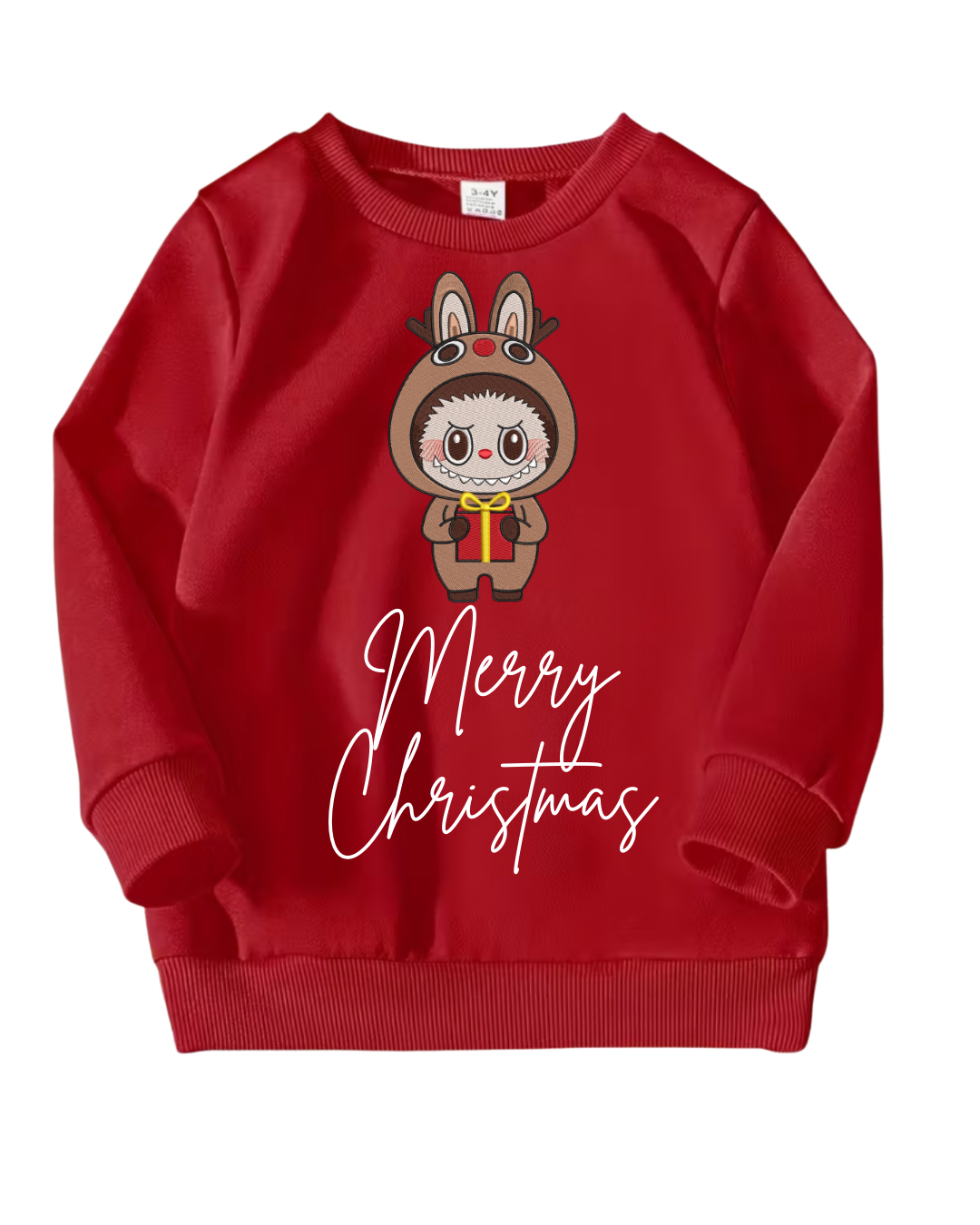 Pre-order Embroidered Monster Christmas Jumper