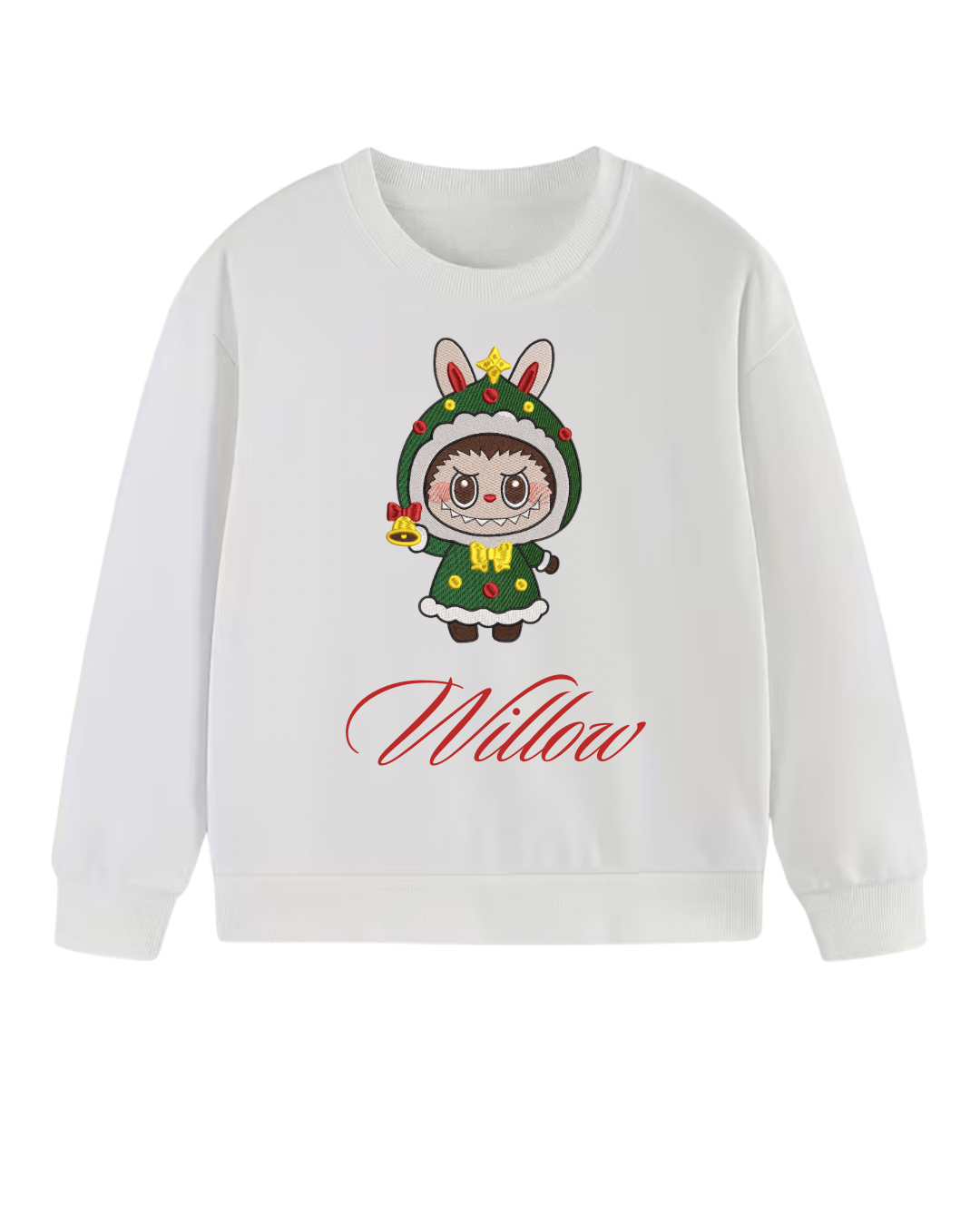 Pre-order Embroidered Monster Christmas Jumper