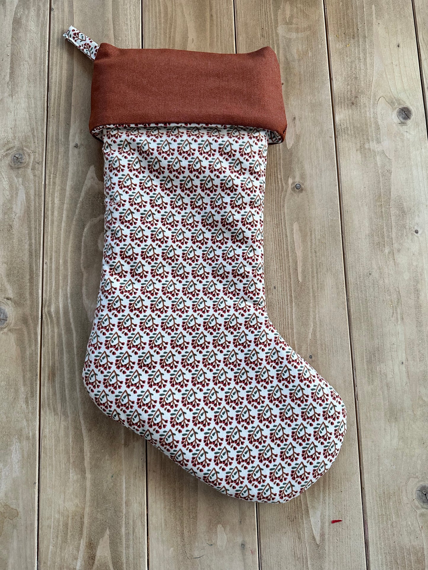 Handmade Heirloom Christmas Stocking