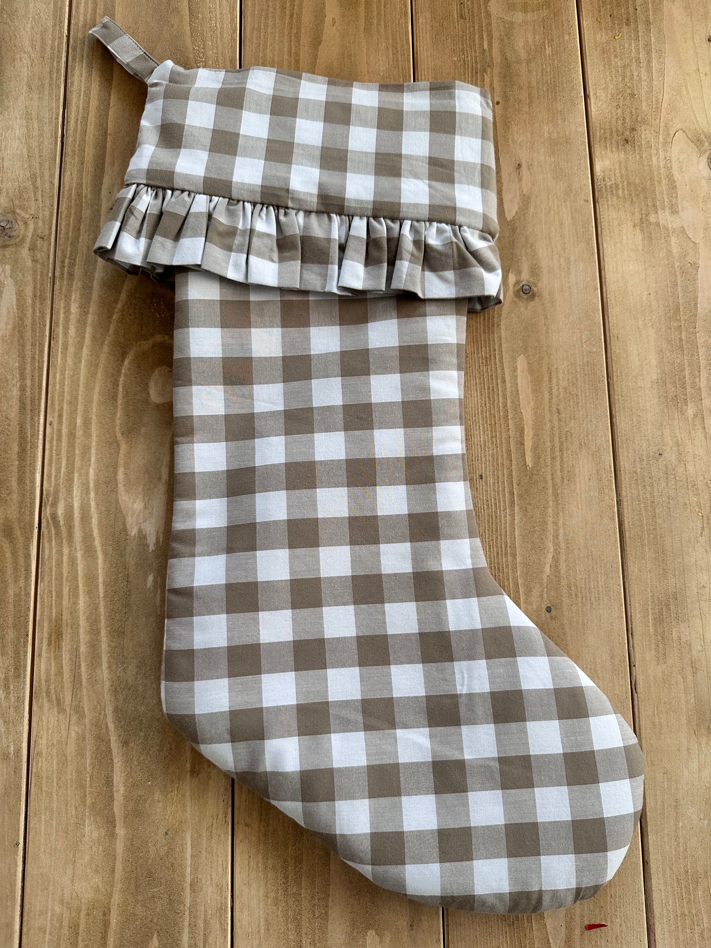 Handmade Heirloom Christmas Stocking