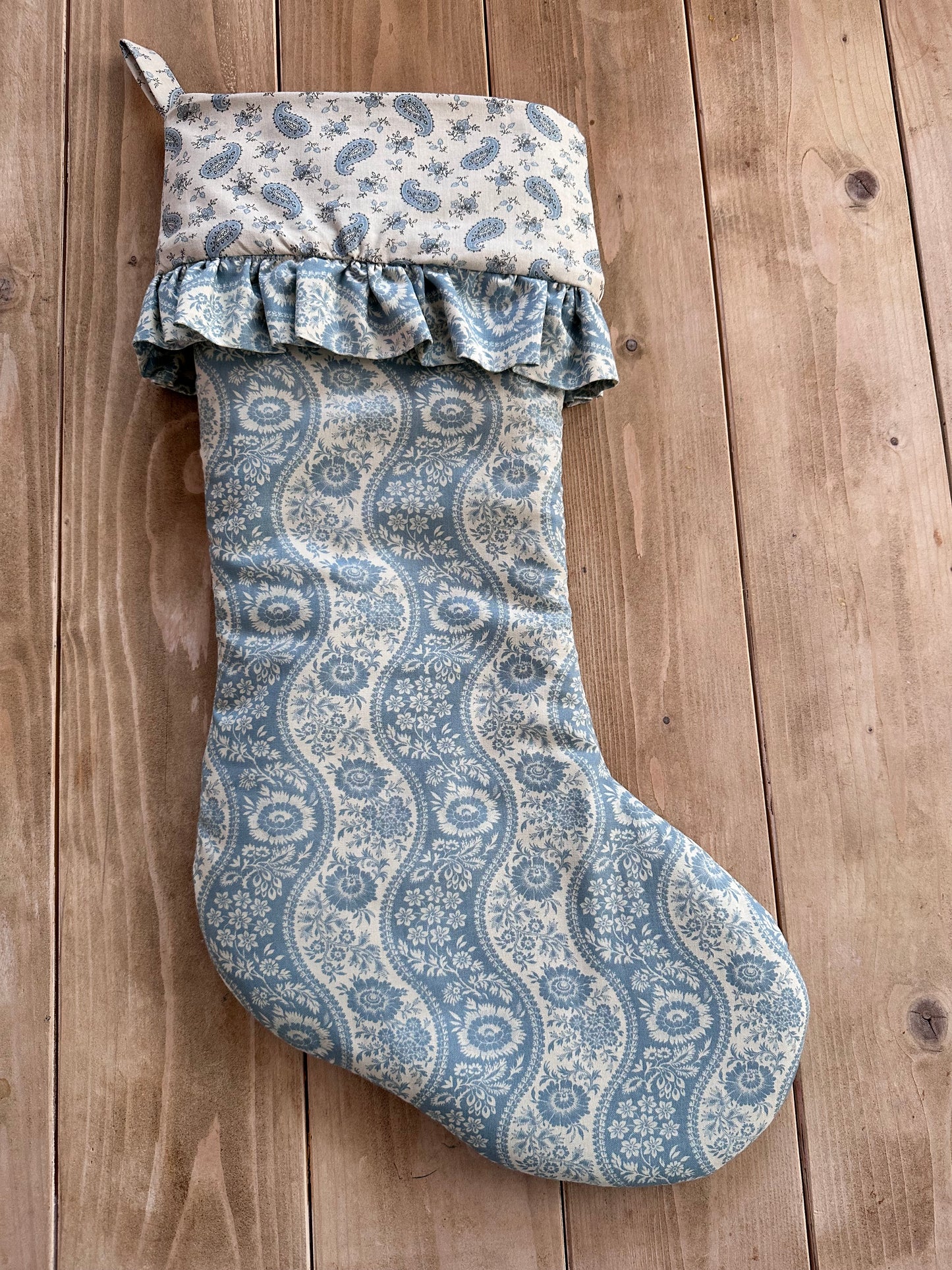 Handmade Heirloom Christmas Stocking