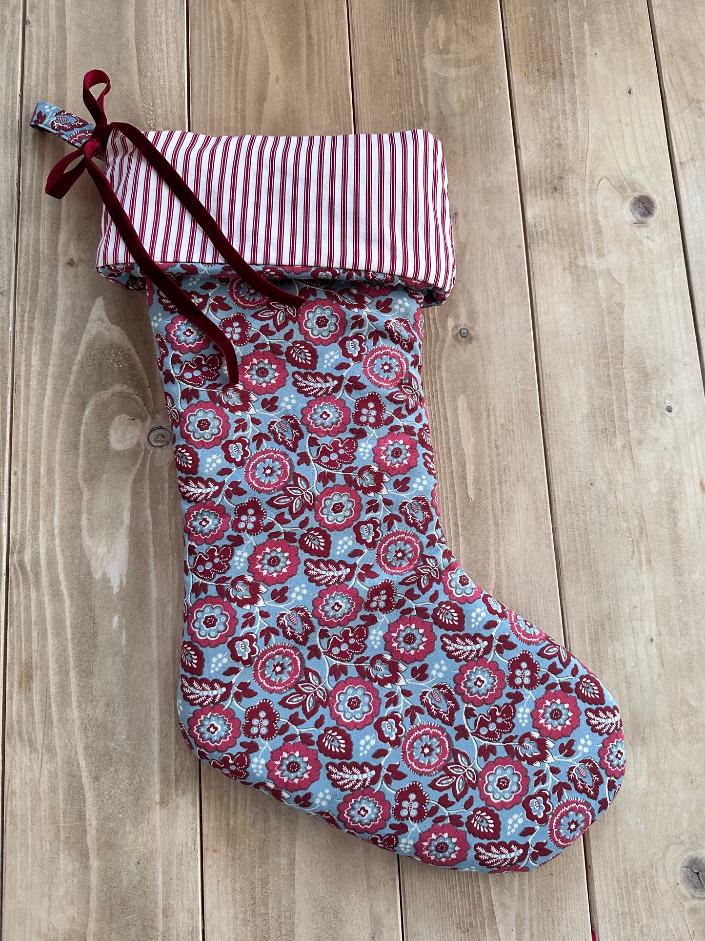 Handmade Heirloom Christmas Stocking
